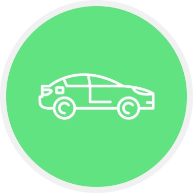 Sedan Car Creative Icons Desig