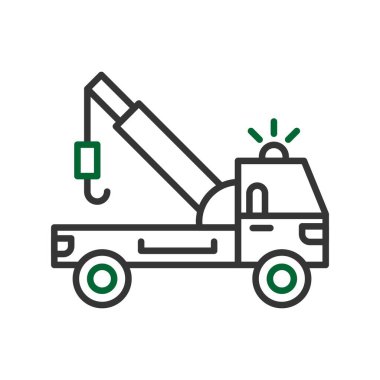 Tow Truck Creative Icons Desig