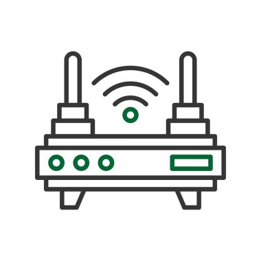 Router Creative Icons Desig