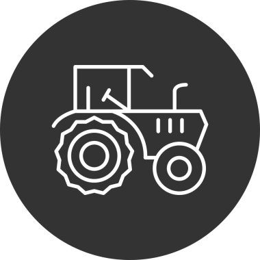 Tractor Car Creative Icons Desig