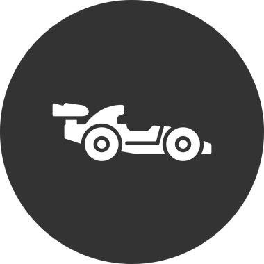 F1 Car Creative Icons Desig