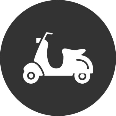 Scooter Car Creative Icons Desig