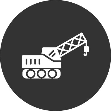 Crane Car Creative Icons Desig