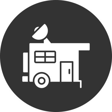 Caravan Car Creative Icons Desig