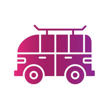 Van Car Creative Icons Desig