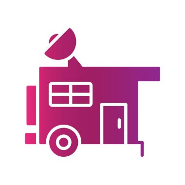 Caravan Car Creative Icons Desig