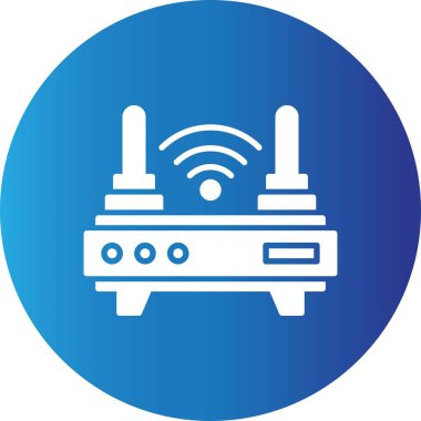 Router Creative Icons Desig
