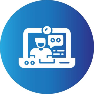 Live Chat Creative Icons Desig