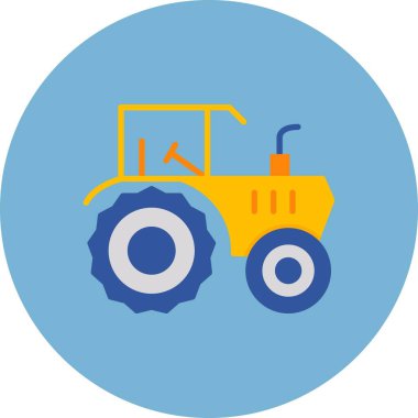 Tractor Car Creative Icons Desig