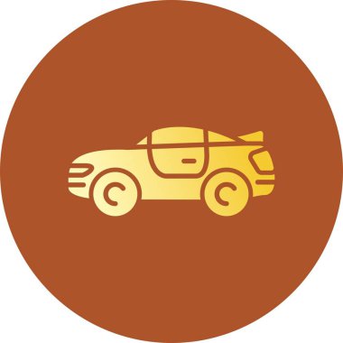 Coupe Car Creative Icons Desig