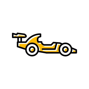 F1 Car Creative Icons Desig
