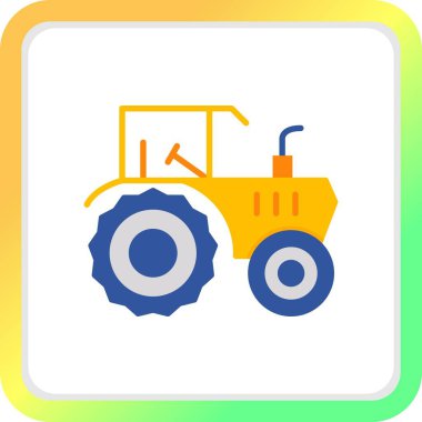 Tractor Car Creative Icons Desig