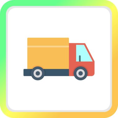 Delivery Truck Car Creative Icons Desig