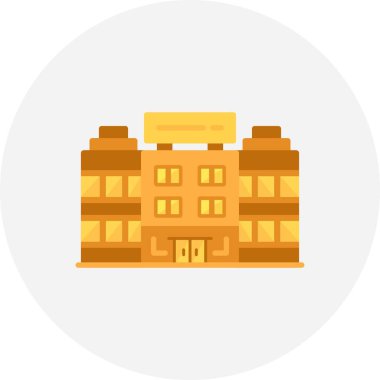 Otel Yaratıcı Simgeleri Tasarımı