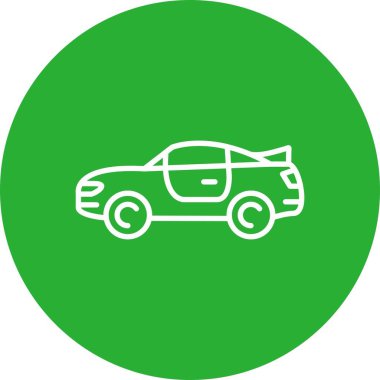 Coupe Car Creative Icons Desig