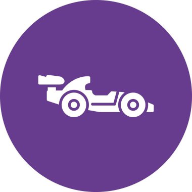F1 Car Creative Icons Desig