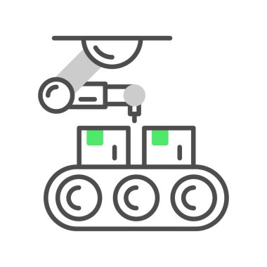 Conveyor Belt Creative Icons Desig