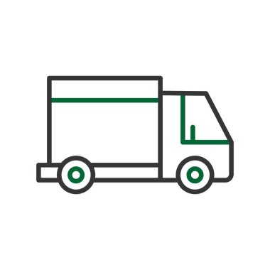 Delivery Truck Car Creative Icons Desig