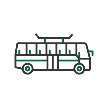 Bus Car Creative Icons Desig