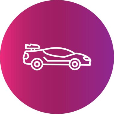 Sports Car Car Creative Icons Desig