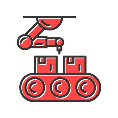 Conveyor Belt Creative Icons Desig