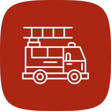 Fire Truck Creative Icons Desig