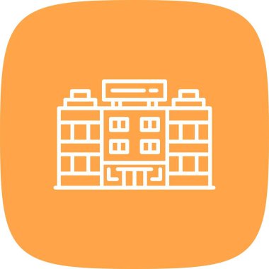 Otel Yaratıcı Simgeleri Tasarımı