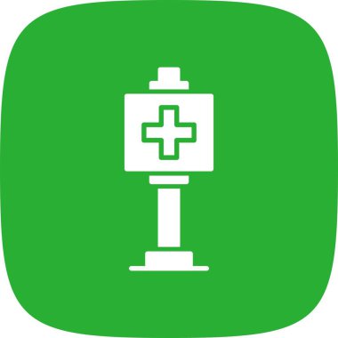 Healthcare Sign Board Creative Icons Desig