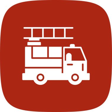 Fire Truck Creative Icons Desig