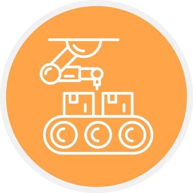 Conveyor Belt Creative Icons Desig