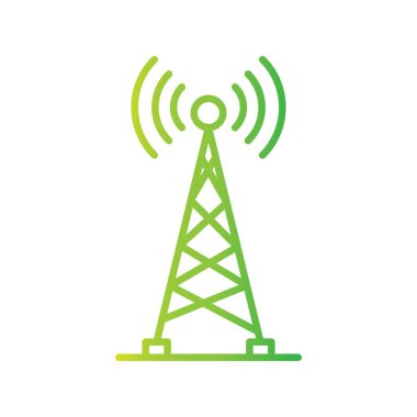 Radio Tower Creative Icons Desig