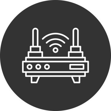 Router Creative Icons Desig