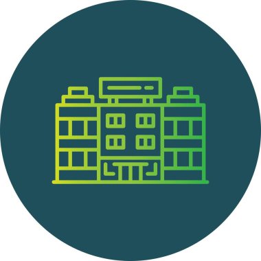 Otel Yaratıcı Simgeleri Tasarımı