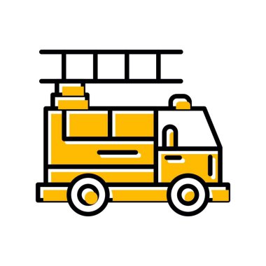 Fire Truck Creative Icons Desig