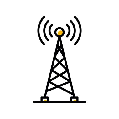 Radio Tower Creative Icons Desig