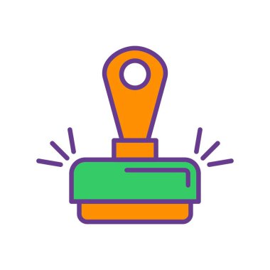 Stamp Creative Icons Desig