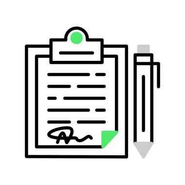 Contract Creative Icons Desig