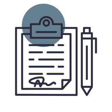 Contract Creative Icons Desig