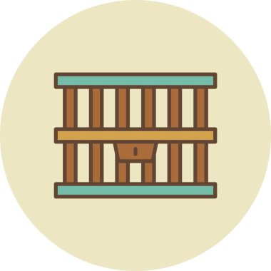 Jail Creative Icons Desig