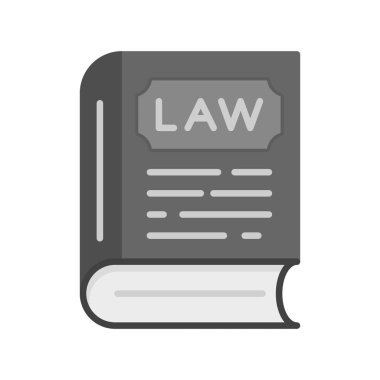 Law Book Creative Icons Desig