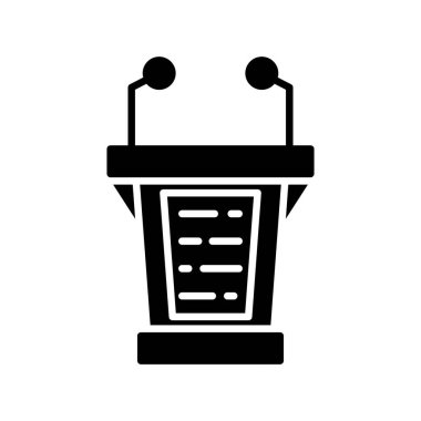 Lectern Creative Icons Desig