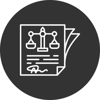 Law Creative Icons Desig