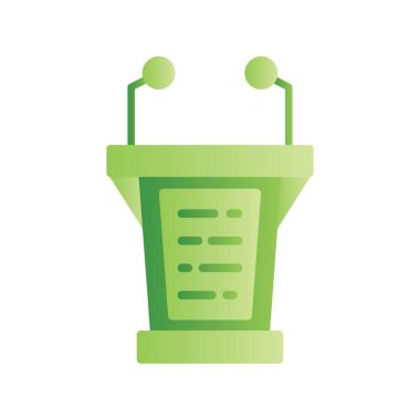 Lectern Creative Icons Desig