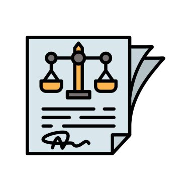 Law Creative Icons Desig