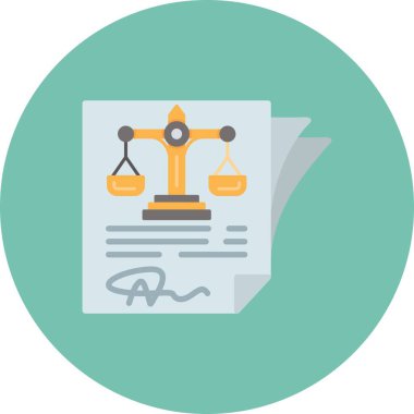 Law Creative Icons Desig