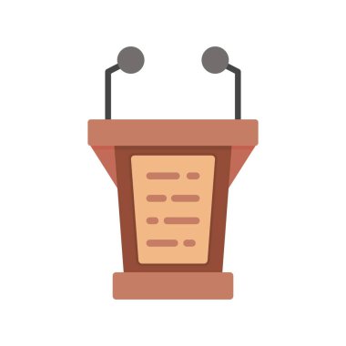 Lectern Creative Icons Desig