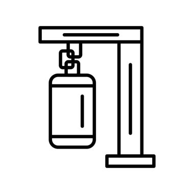 Punching Bag Creative Icons Desig