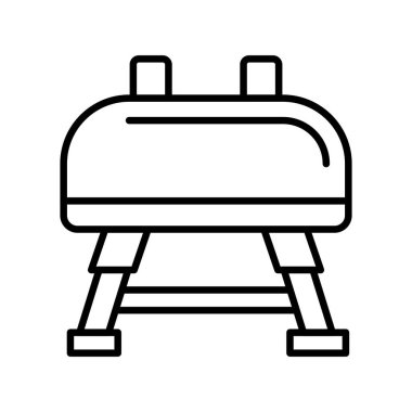 Vaulting Horse Creative Icons Desig