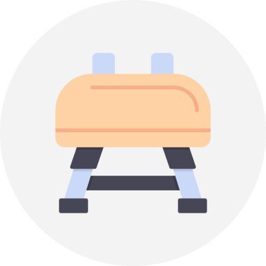 Vaulting Horse Creative Icons Desig