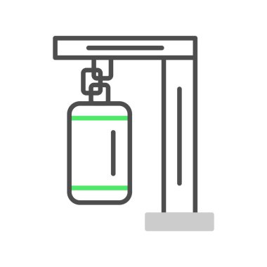 Punching Bag Creative Icons Desig